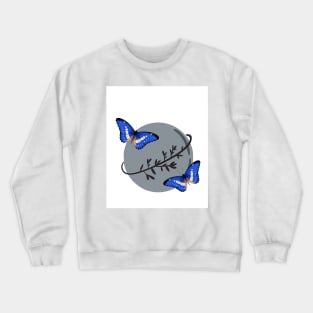 nice cute butterflies Crewneck Sweatshirt